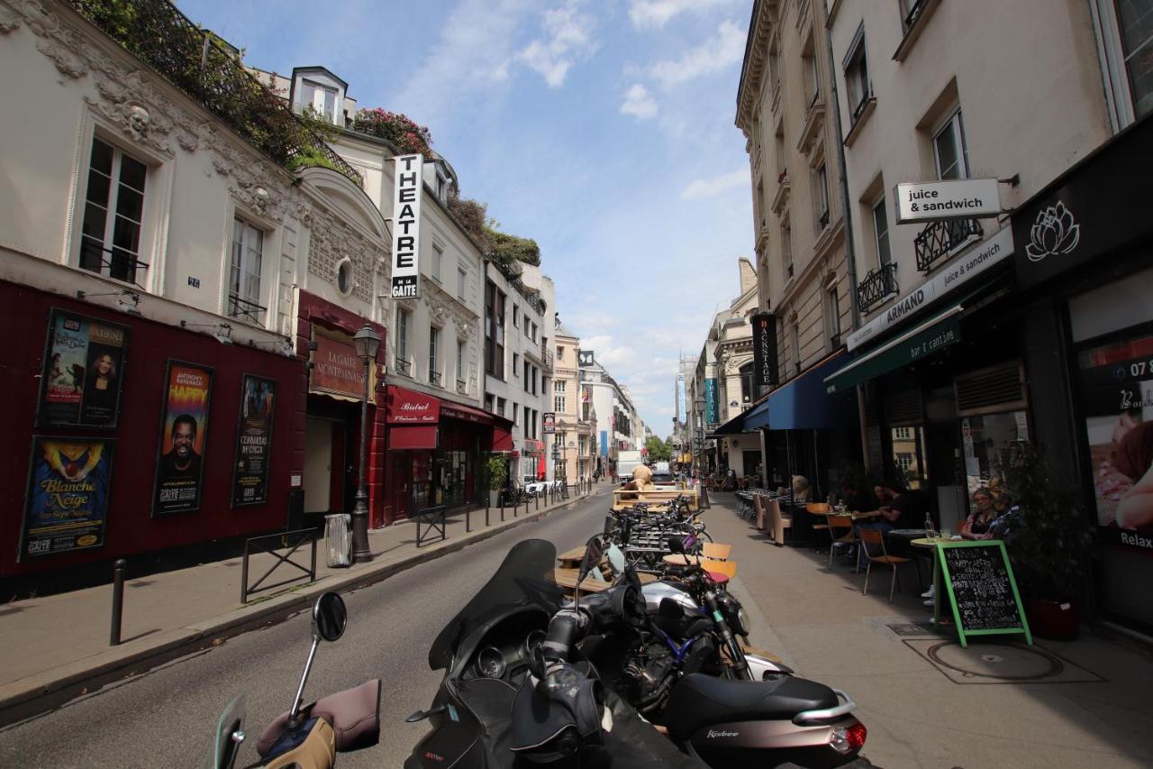 Appartement de la Gaîté , Montparnasse París Exterior foto