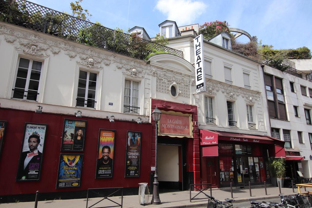 Appartement de la Gaîté , Montparnasse París Exterior foto